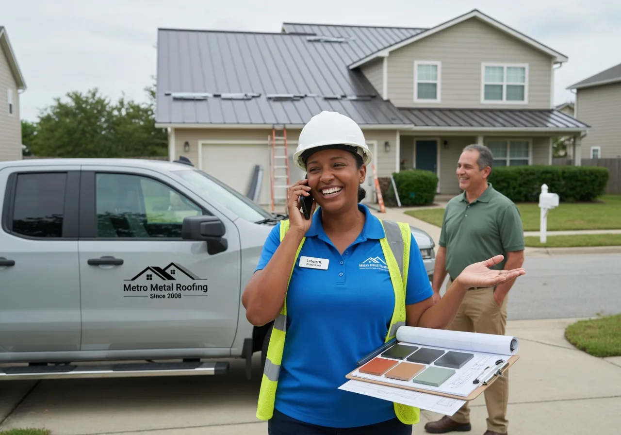 Storm Damage Metal Roof Repair in Poyntelle, PA